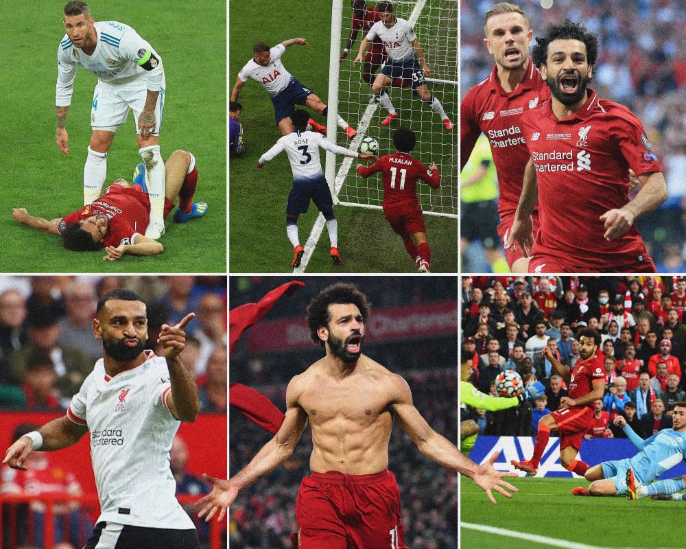 The joy of six: Mohamed Salah at Liverpool