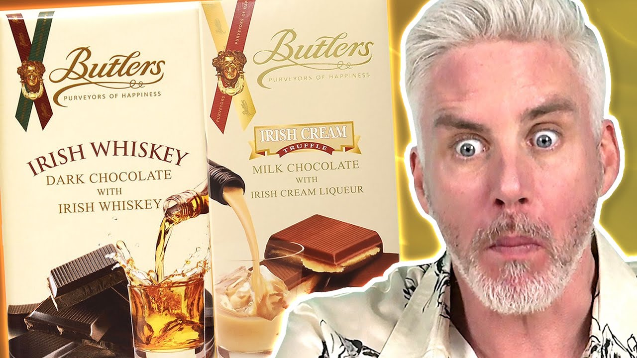 Irish people try Butler's Irish chocolate