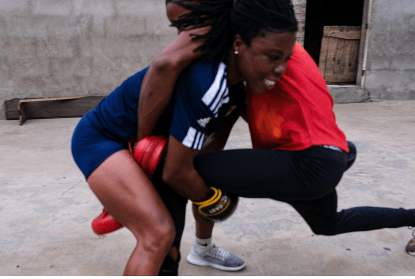 For women boxers, survival outside the ring is the hardest fight