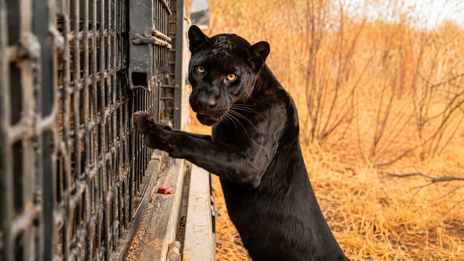 The black leopard move that needed perfect timing