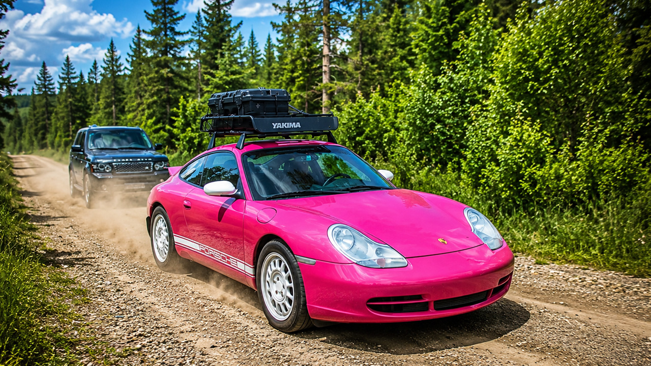 Turning my cheap Porsche into an off-road build