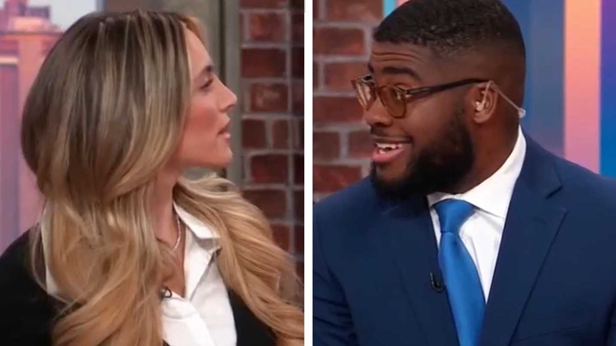 Entire CNN panel mobs right-wing podcaster defending Trump scheme