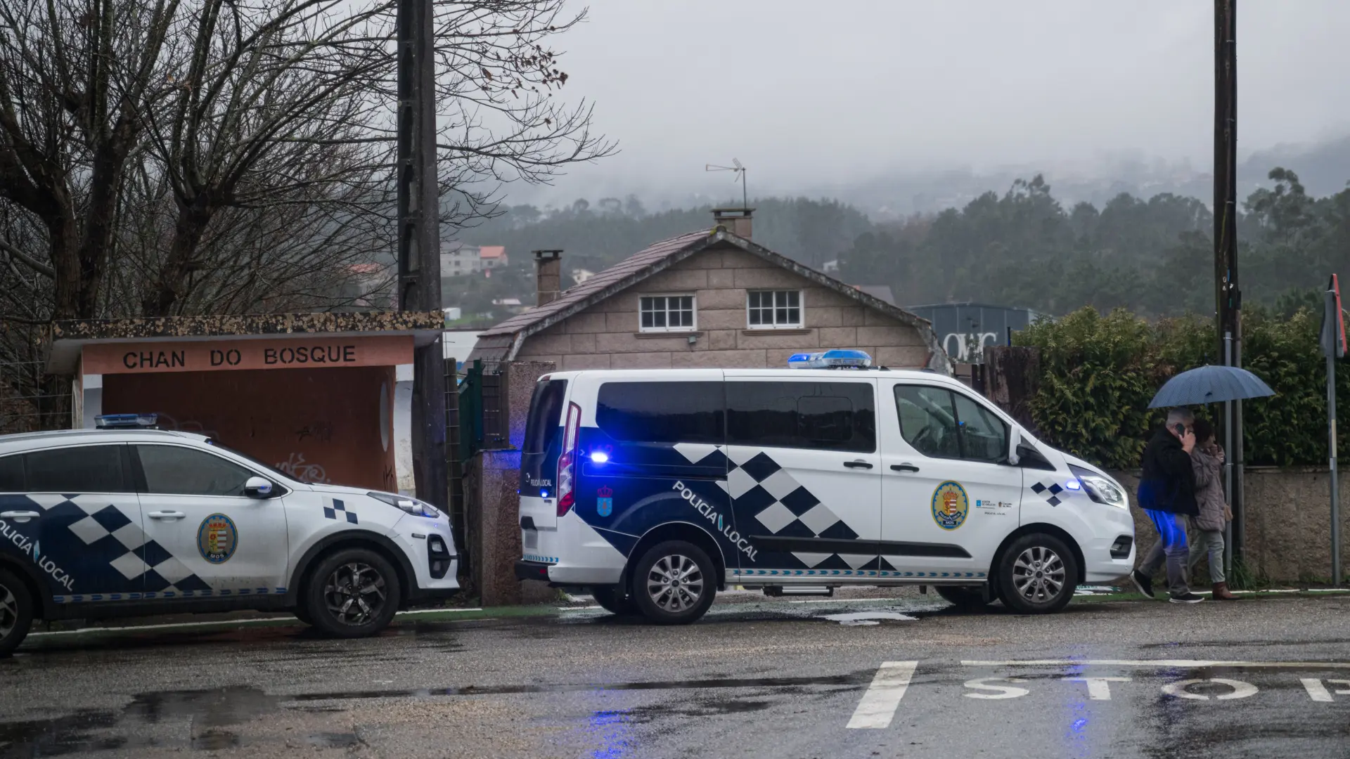 Detenido un hombre por agredir a su pareja en plena calle en Pontevedra