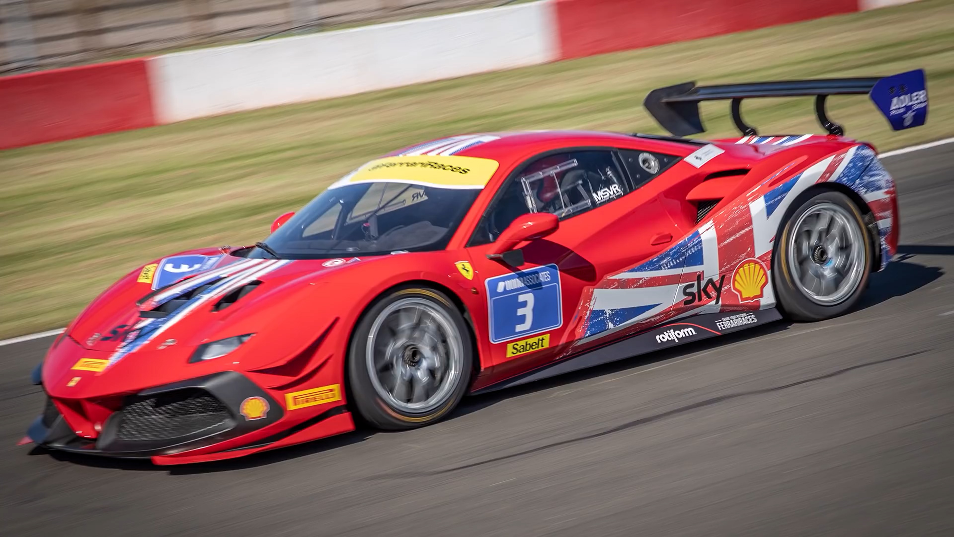 My first drive in Ferrari 488 Challenge EVO racecar