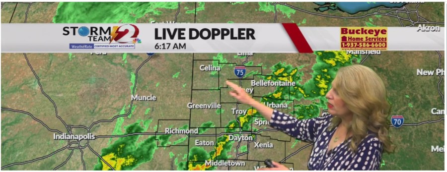 On and off showers today. Some dry hours this afternoon. Will rain ...