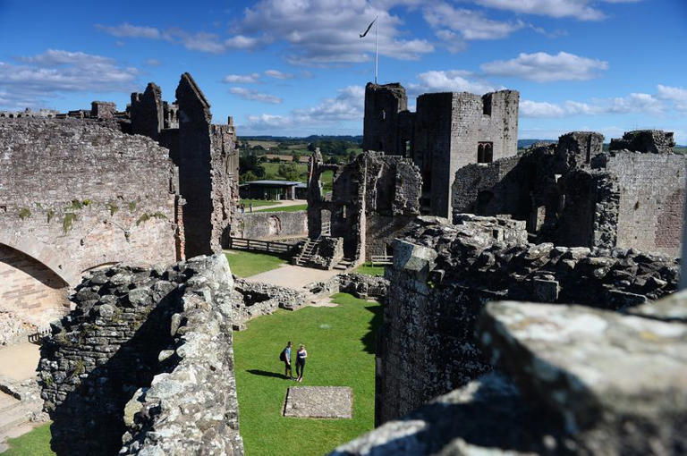 One of the last true medieval castles built in Wales is near a foodie ...