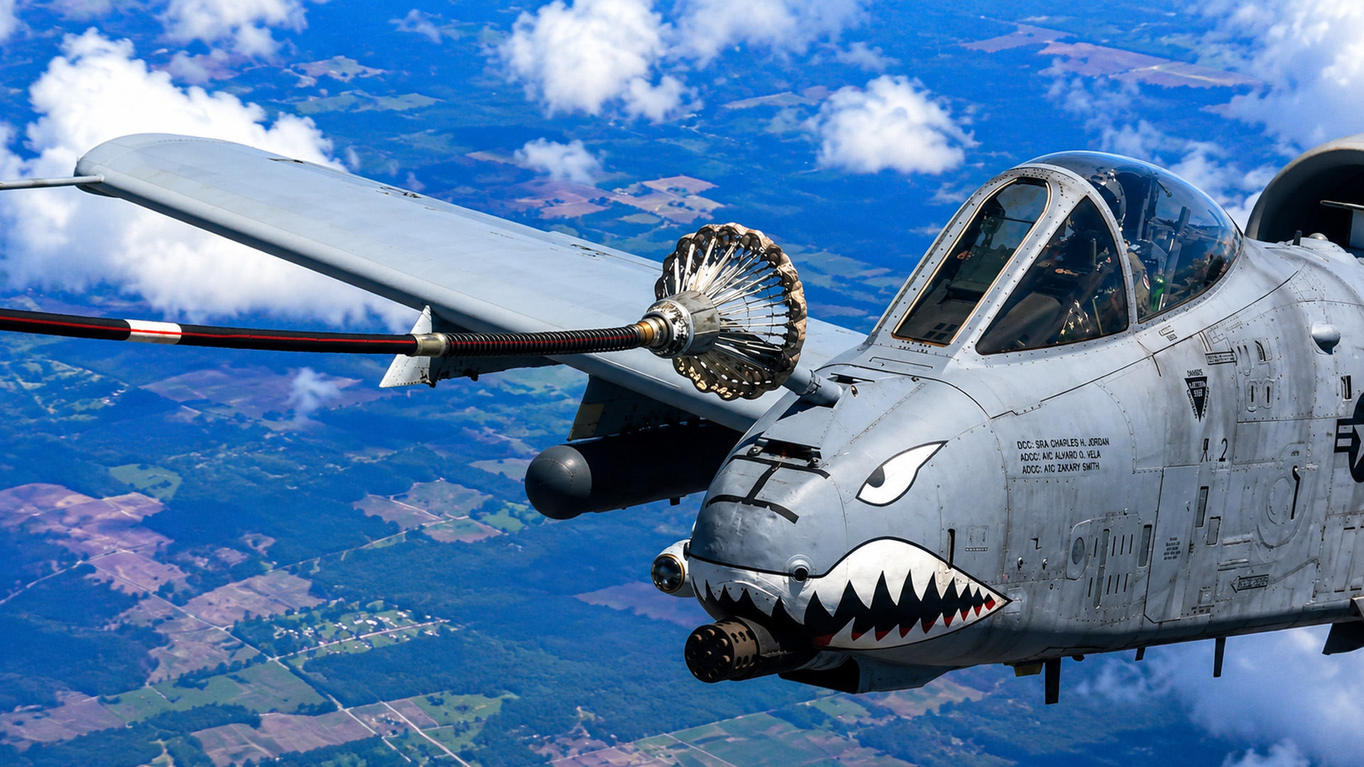 Air Force rescue squadrons practice refueling mission