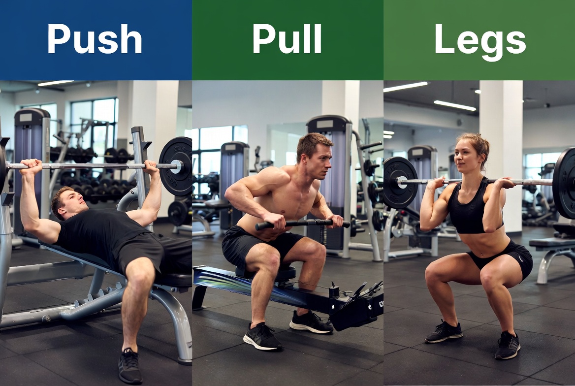Routine push pull legs per principianti