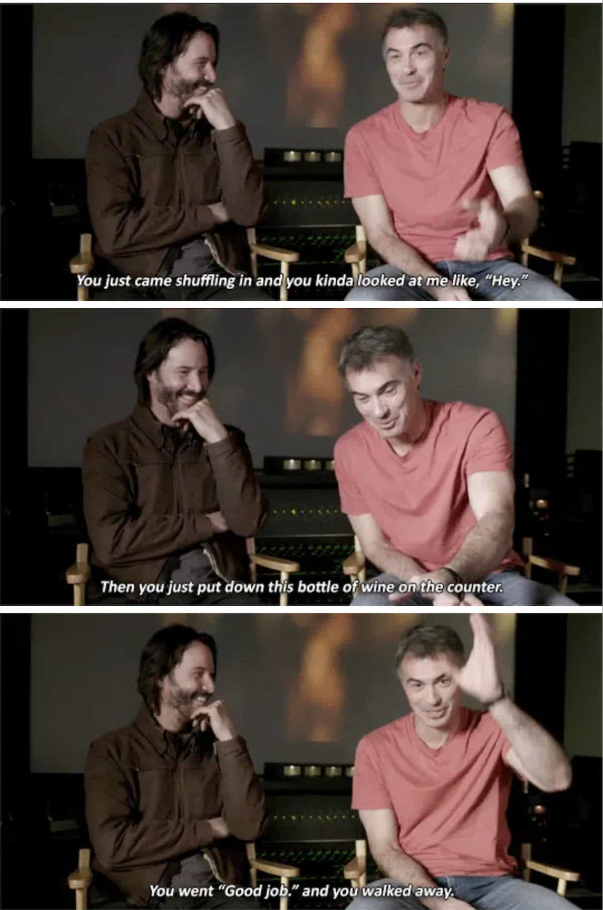 Keanu Reeves's funniest interviews