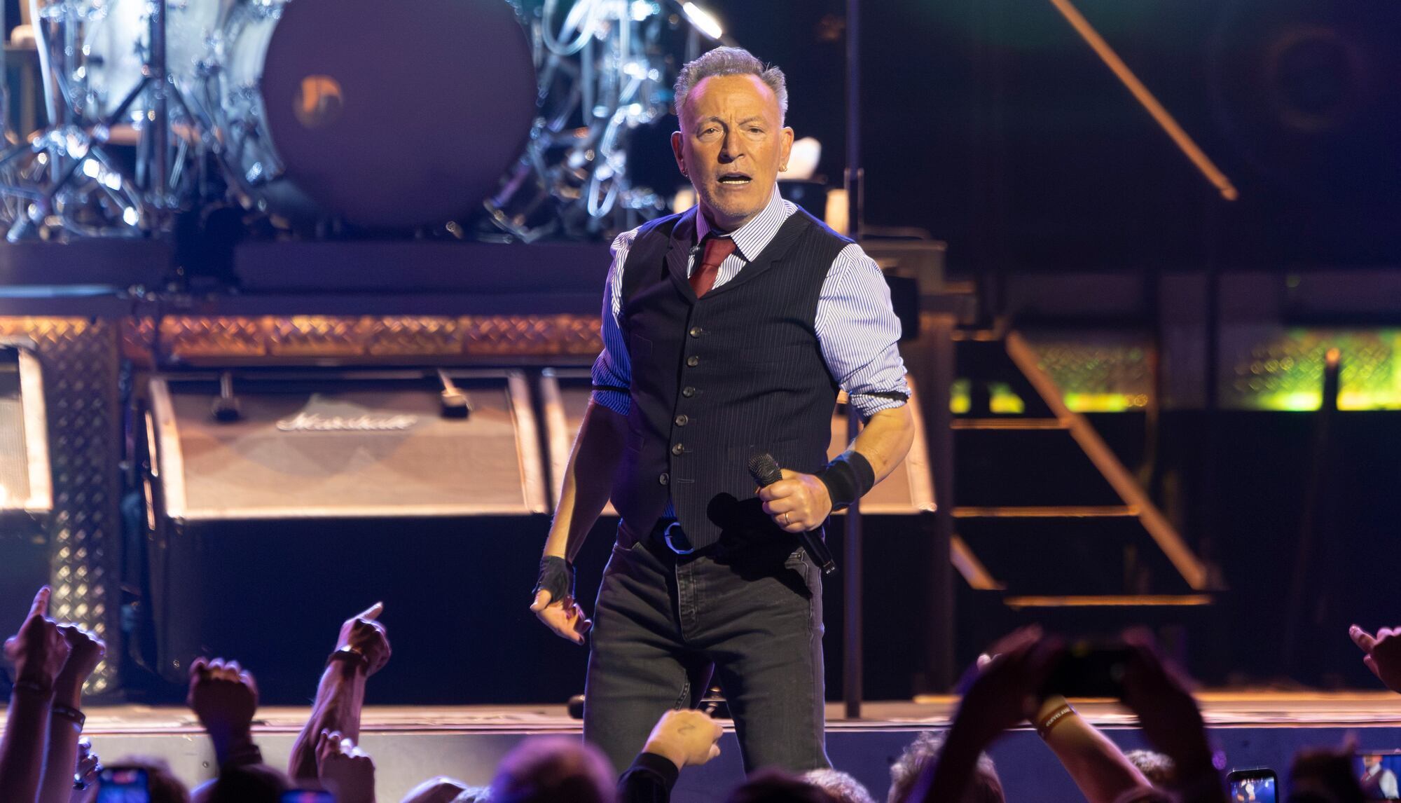 Bruce Springsteen and band deliver politically charged, rocking concert ...