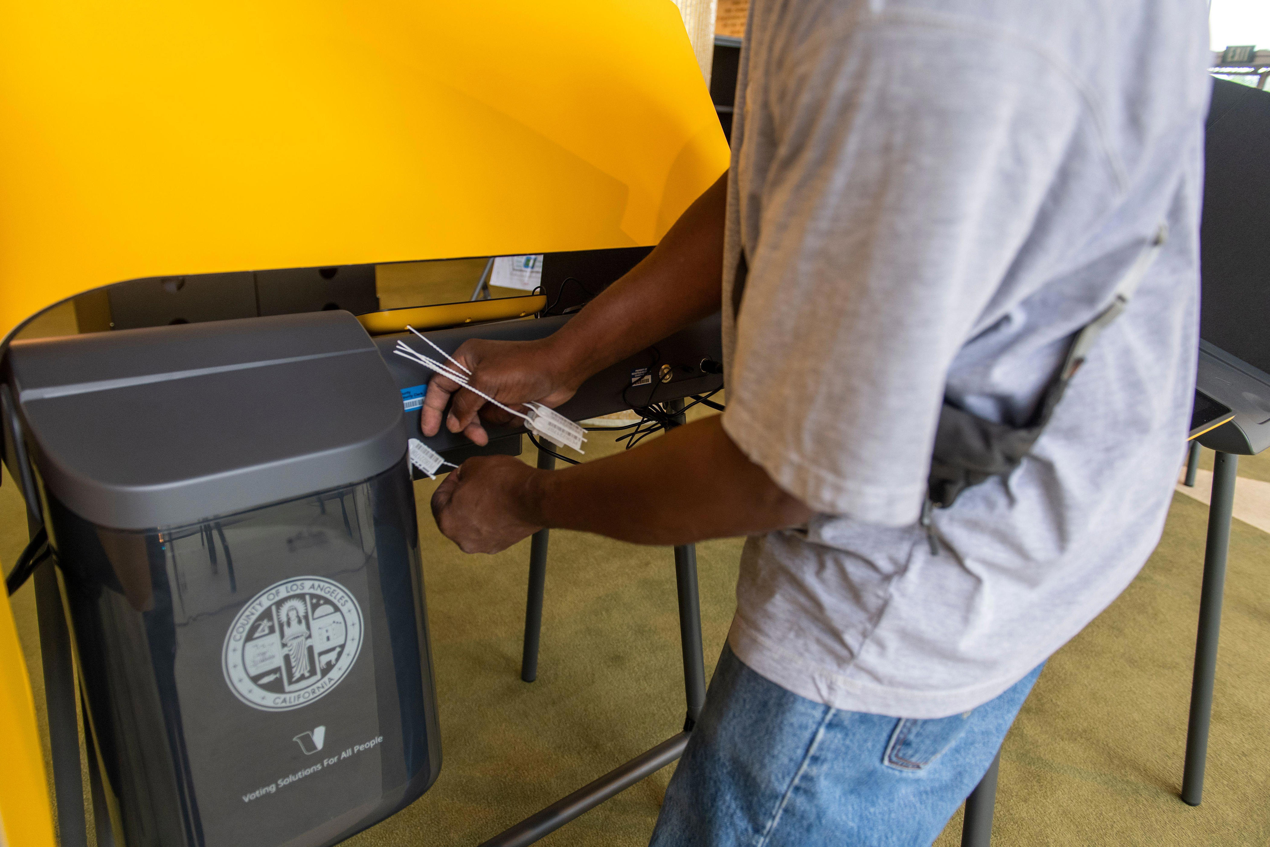 More than 120 vote centers opening across LA County; 38 in Orange County