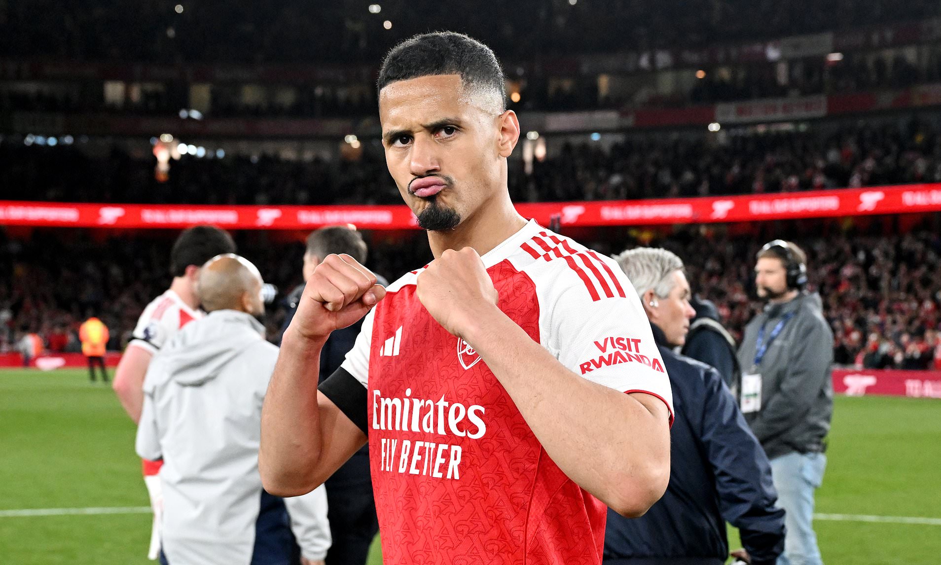 William Saliba pinpoints the match he knew Arsenal would win the ...