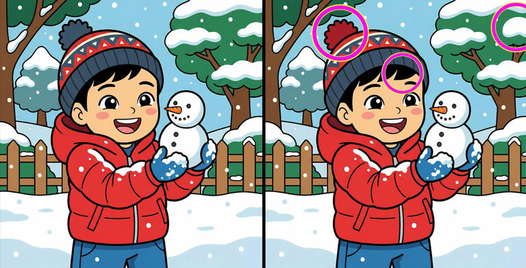 Spot the difference challenge: Can you find all 3 changes in this ...