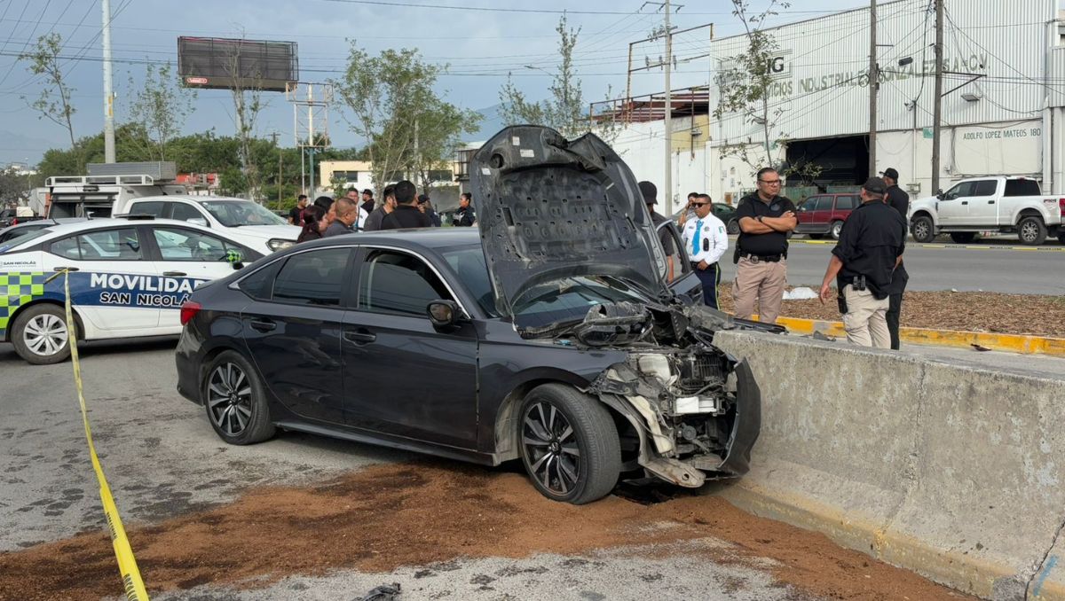 Muere hombre tras chocar contra muro de contención en San Nicolás; hay ...