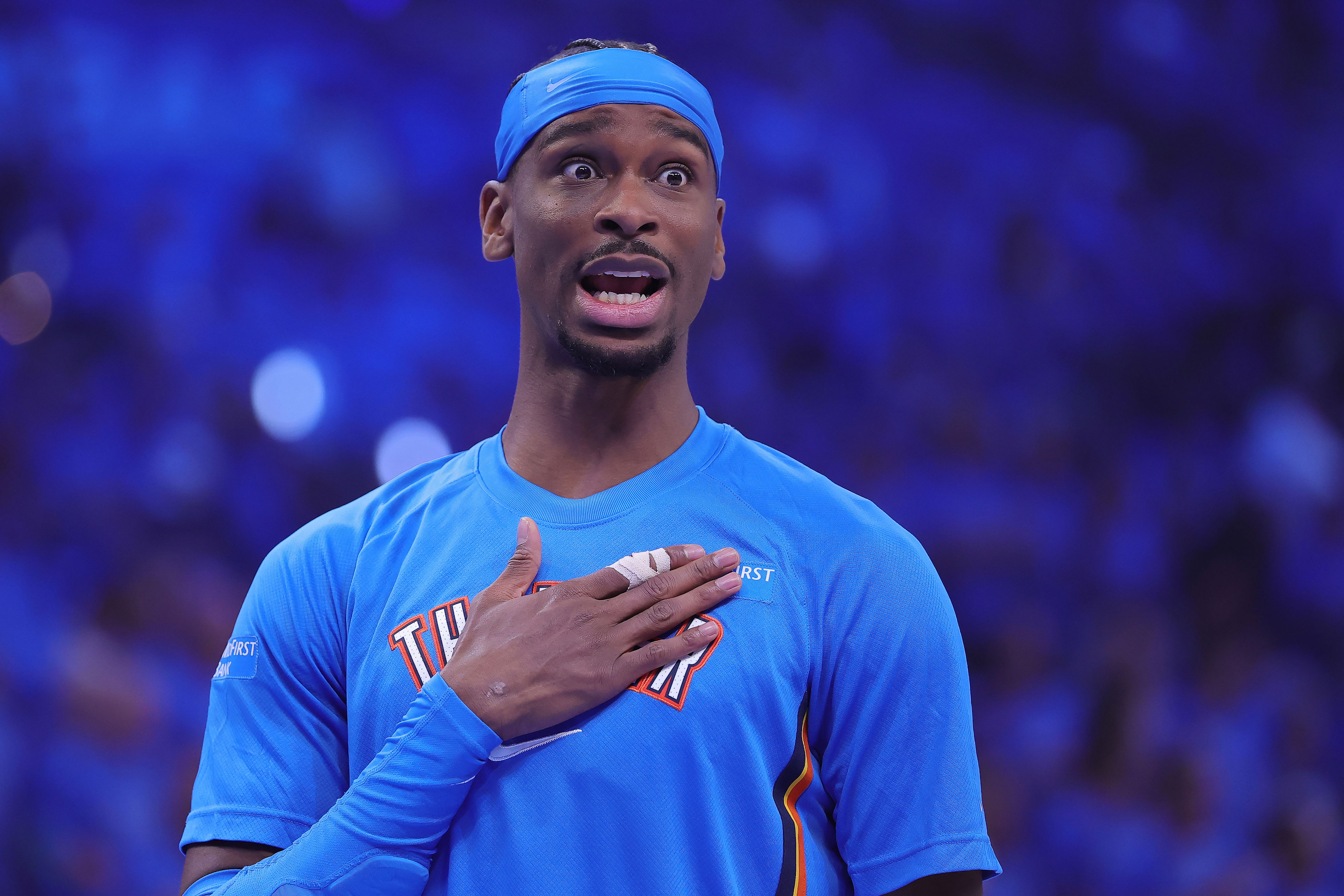 Shai Gilgeous-Alexander, de Thunder, revela su reacción estoica ante ...
