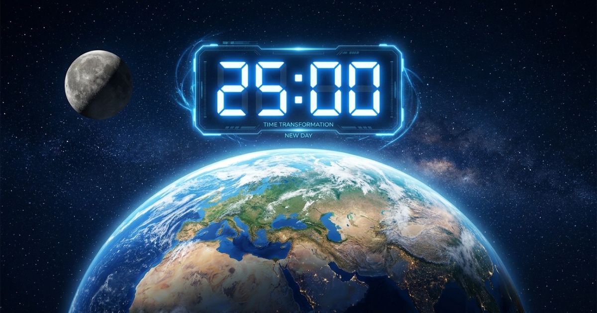 Esqueça o dia de 24 horas: a partir deste dia, o tempo na Terra será de ...