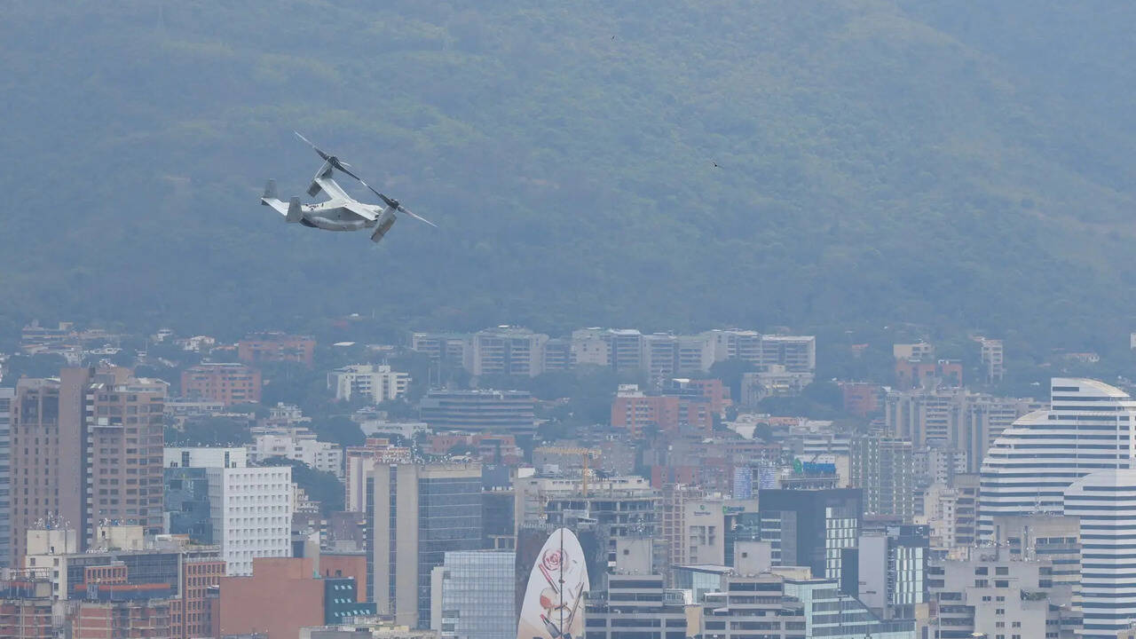 US military conducts rapid response exercise in Caracas