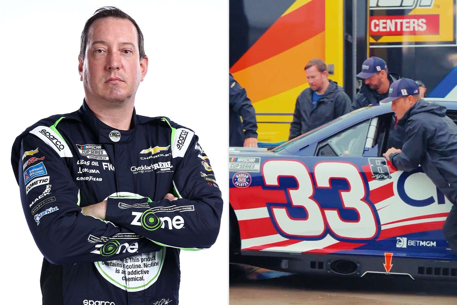 Kyle Busch’s race car unloaded at track in silence, 2 days after his ...