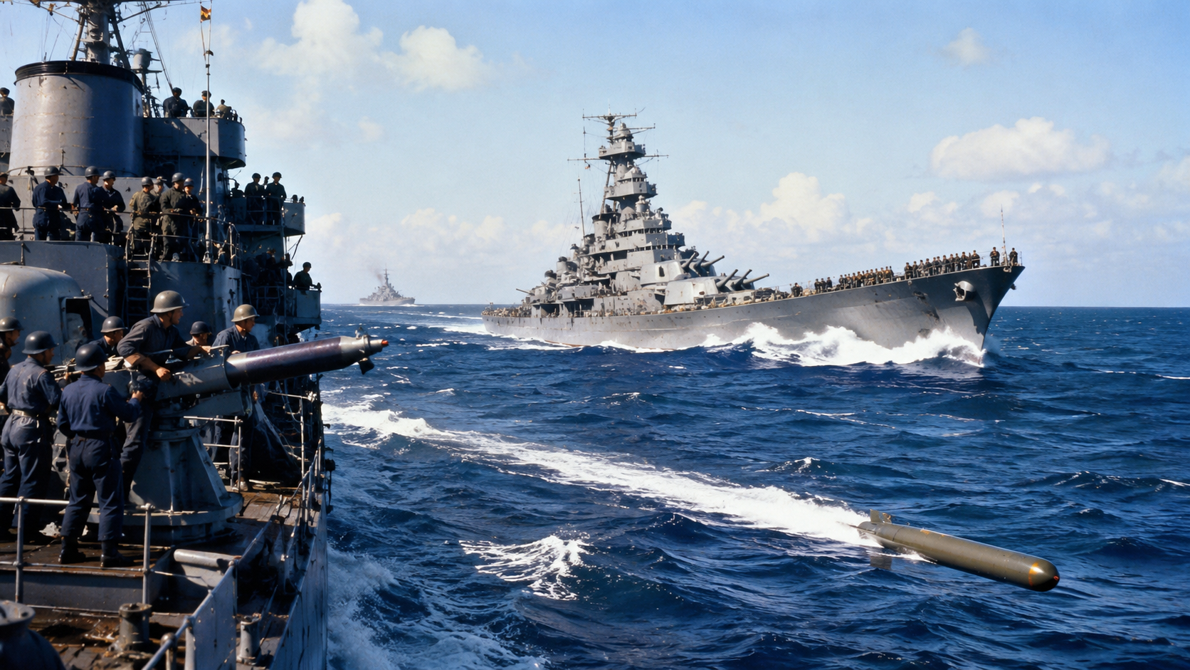 The destroyer that nearly torpedoed FDR’s battleship in the Atlantic