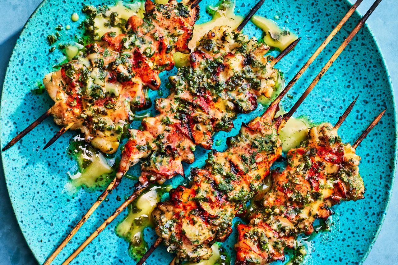 Lobster Tails With Scotch Bonnet-Honey Glaze
