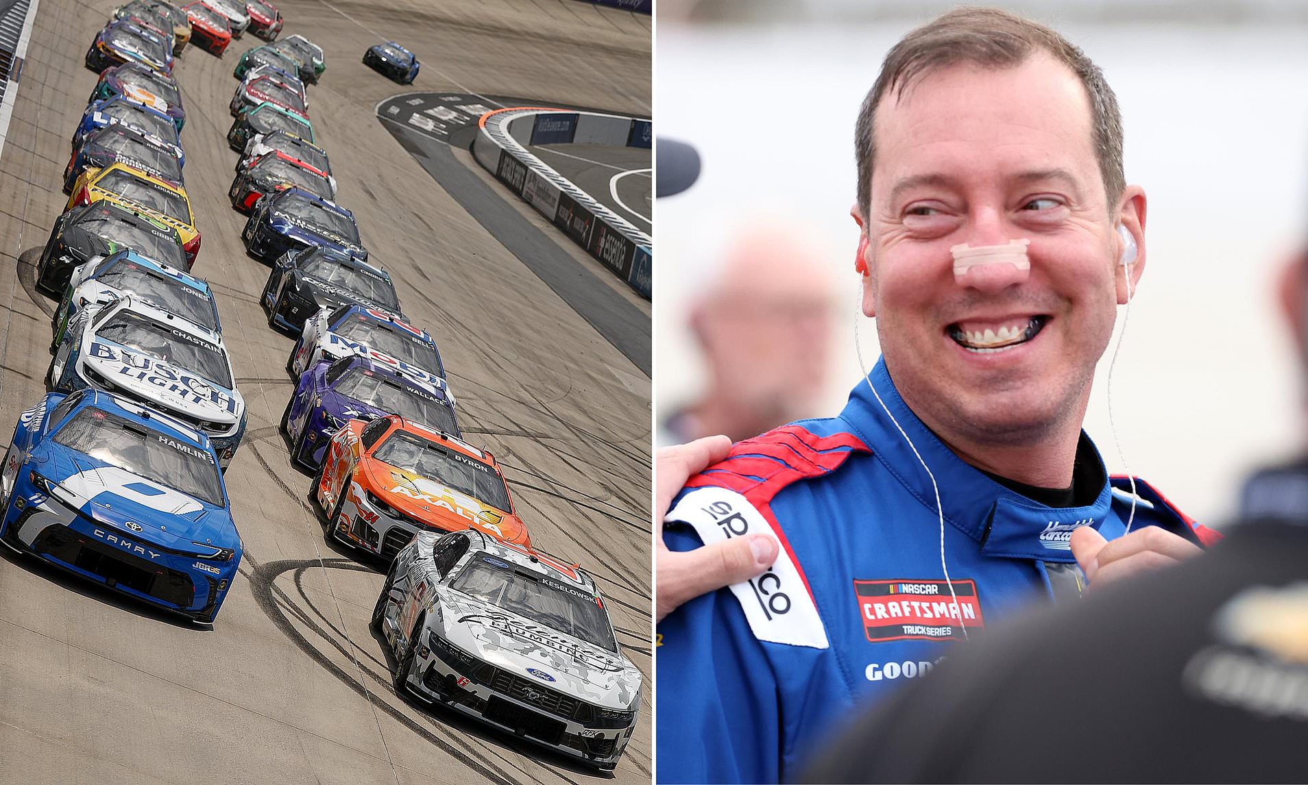 Why NASCAR won't postpone this weekend's race after Kyle Busch's shock ...