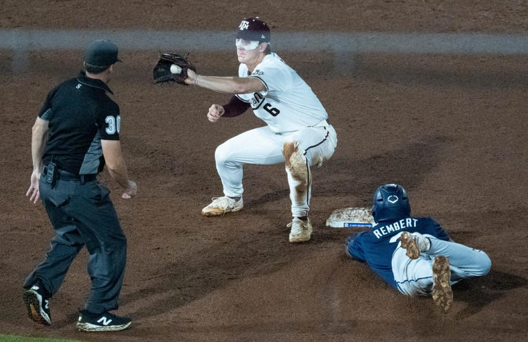 Texas A&M drops two seed lines in D1Baseball's new projections