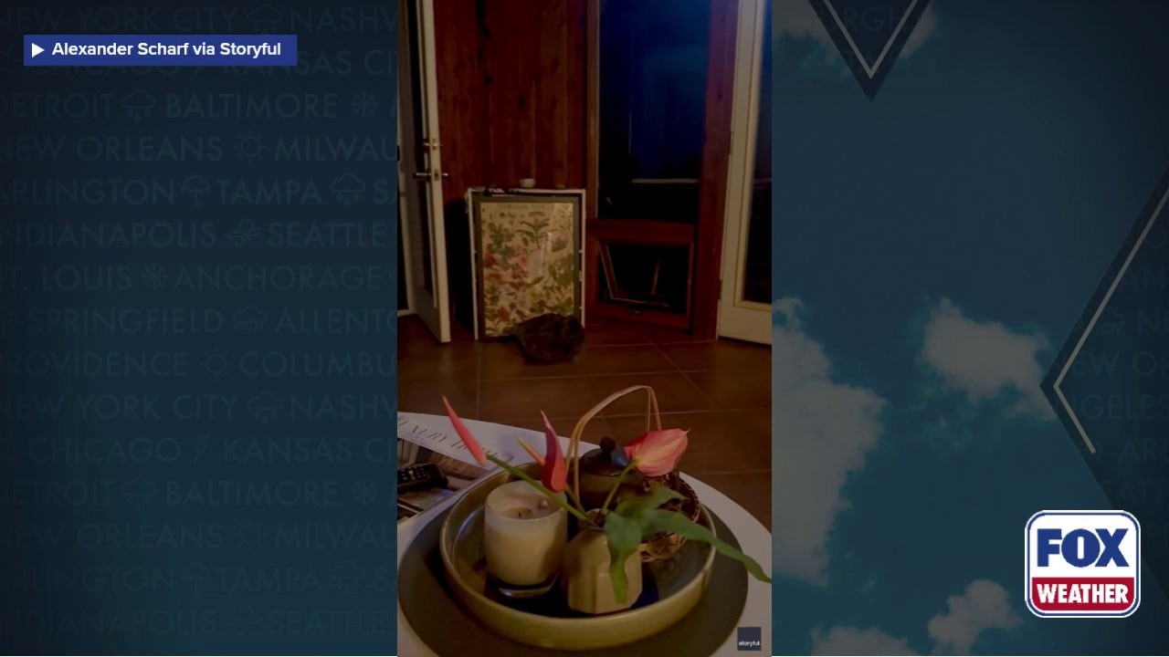 Earthquake shakes furniture in Hawaii