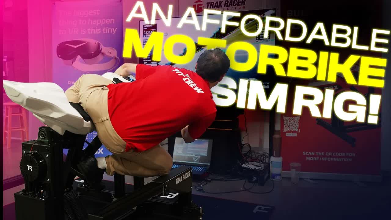A motorbike sim rig for your living room!