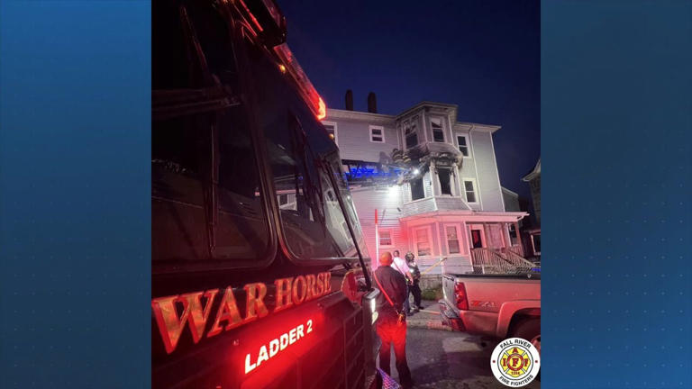 Crews respond to fire at multi-family home in Fall River