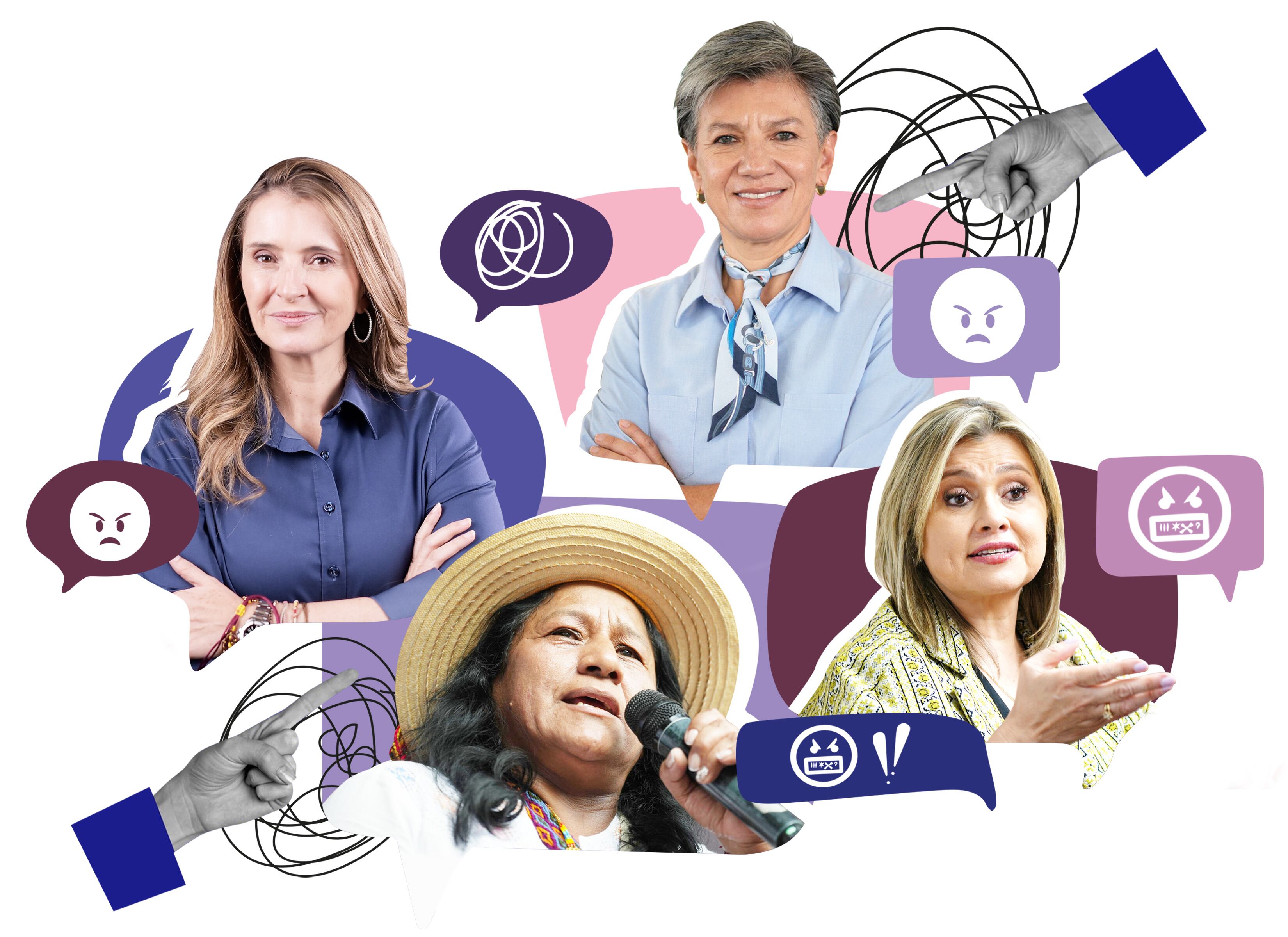 “Machorra”, “histérica” o “irrelevante”: los ataques a mujeres en las ...
