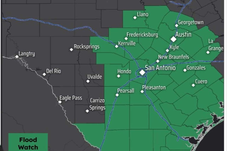 Austin under flood watch for Memorial Day weekend. Here's the latest ...