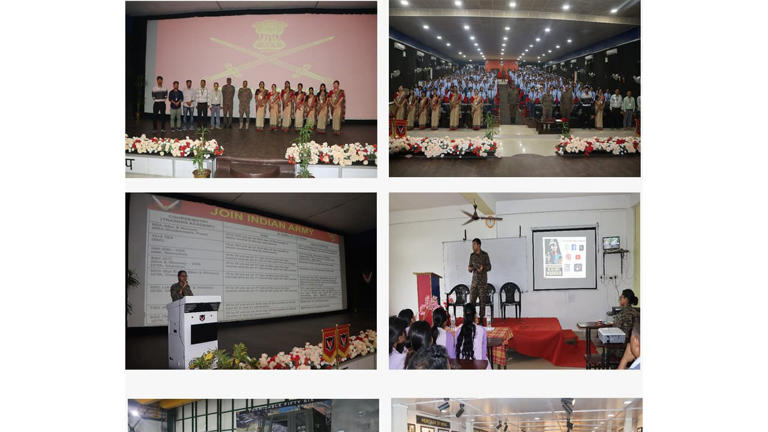 Indian Army's Project NAVBHARAT inspires youth in Assam's Likabali