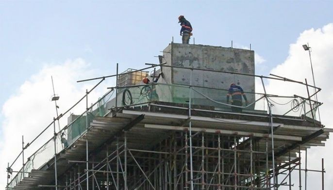 Construction projects up 2% in March
