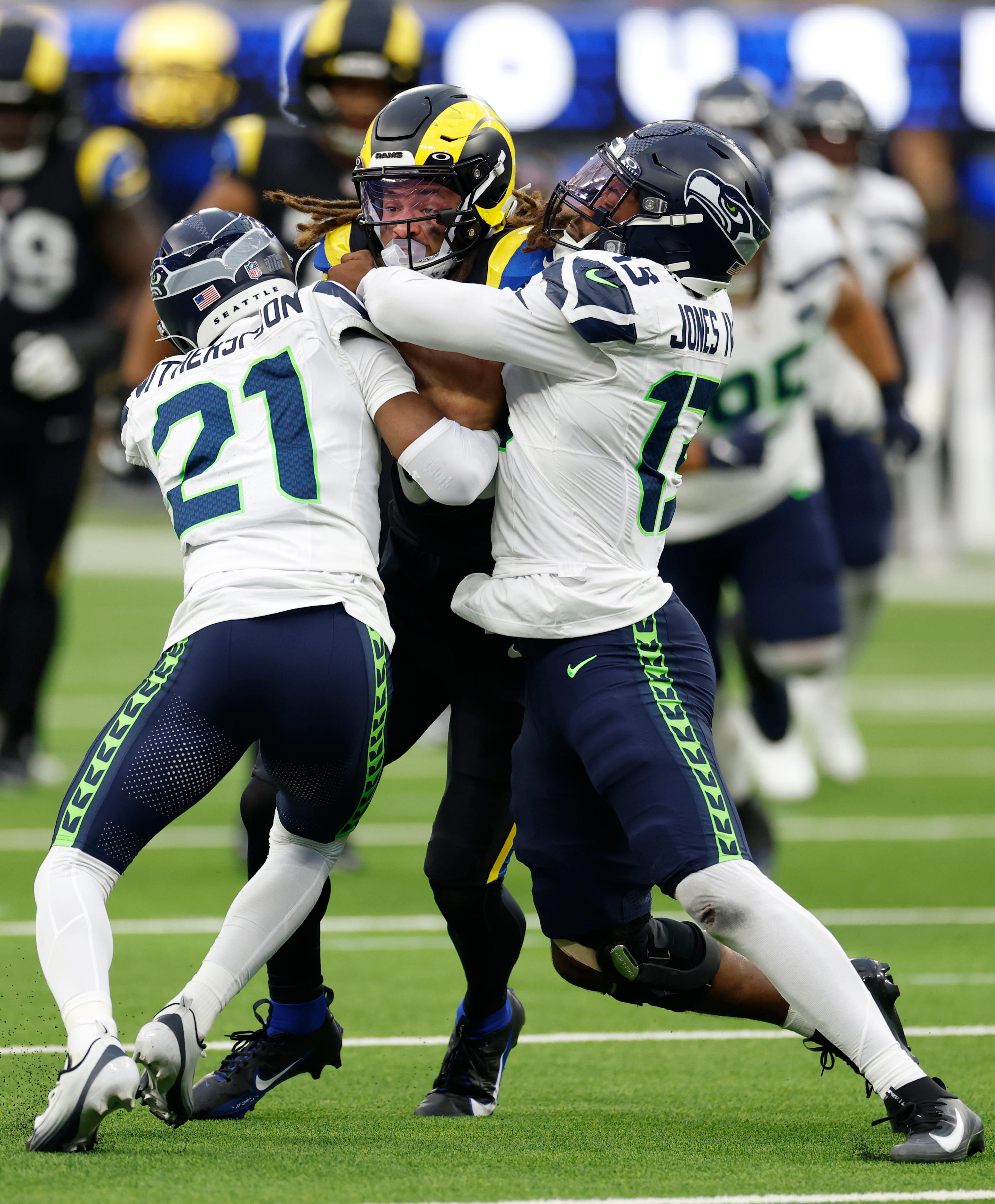 Is Devon Witherspoon's tackling the most important by a CB in the NFL?