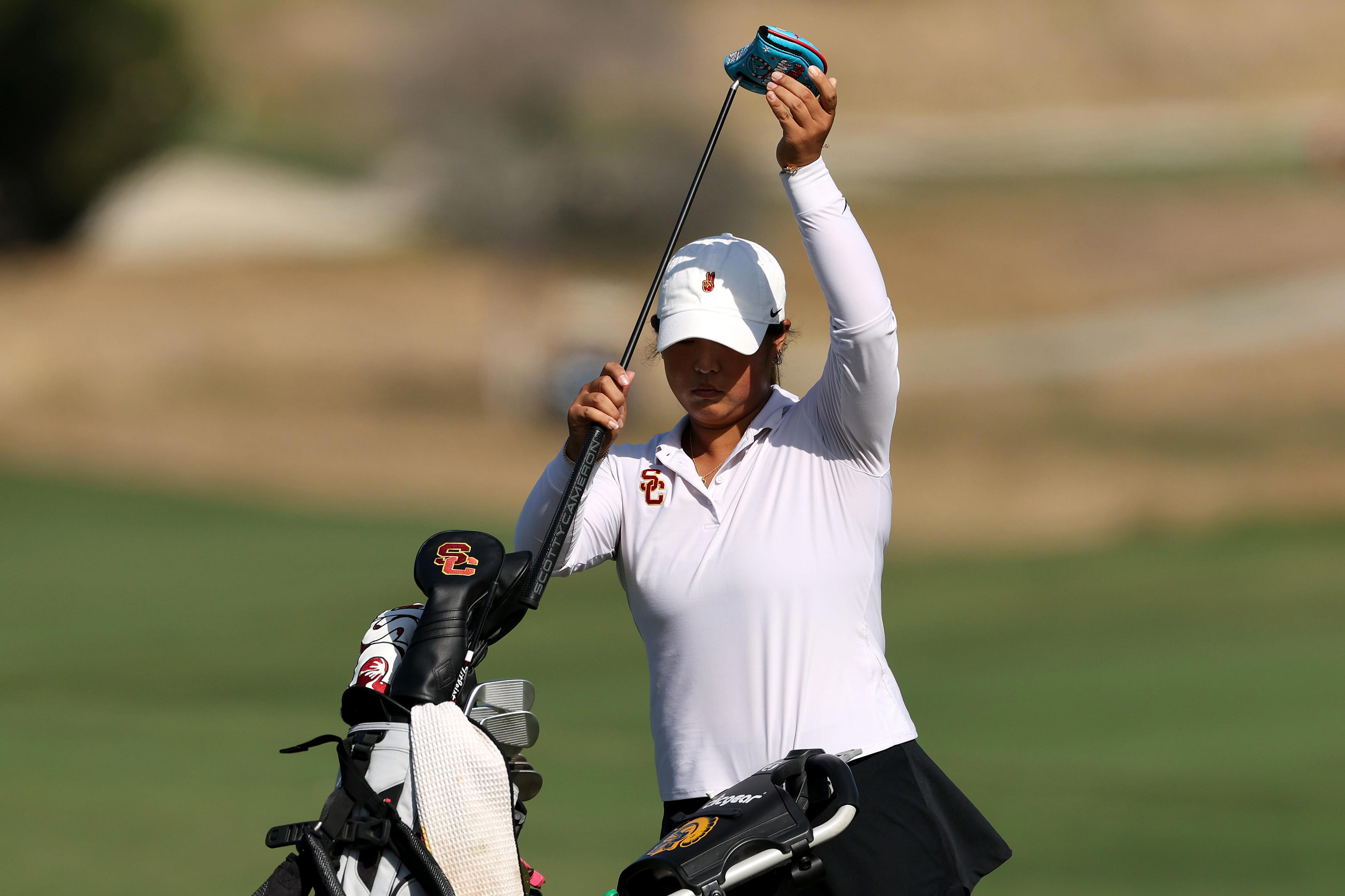 NCAA women's golf championship highlights: Field slashed in half after ...