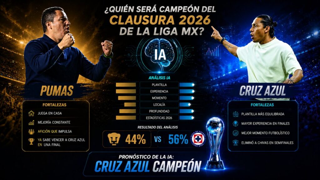 Pumas vs Cruz Azul ¿Quién será el campeón del Clausura 2026 de la Liga ...