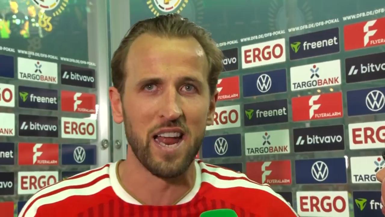 'Such a special feeling' - Kane on hat-trick magic in DFB-Pokal final
