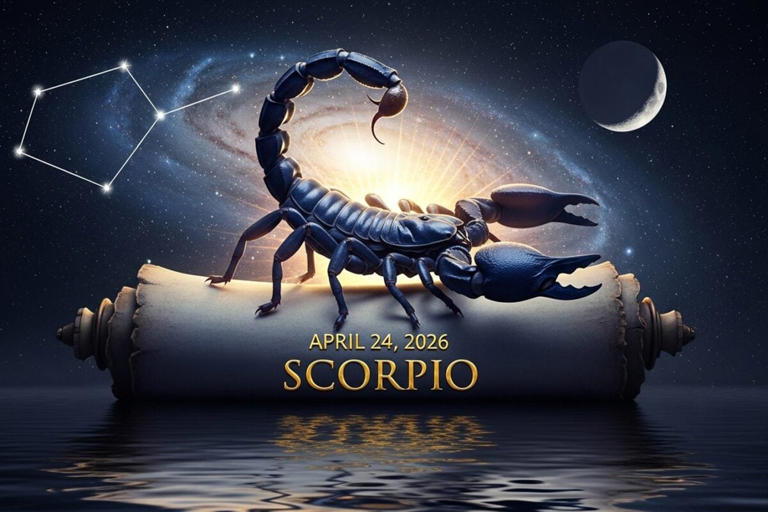 Scorpio horoscope today, April 24, 2026