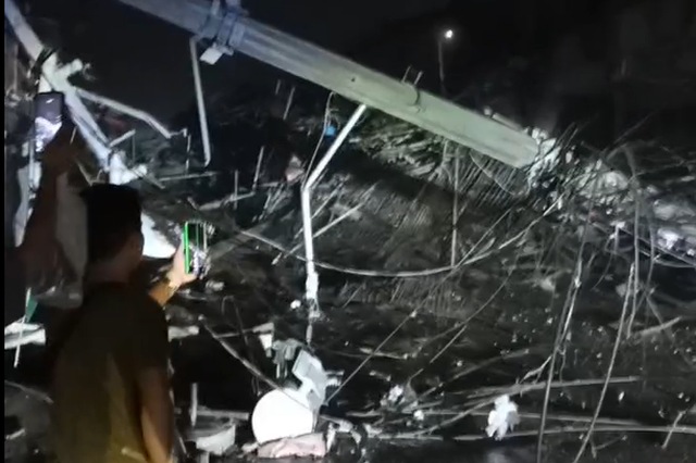 9-story building collapses in Angeles, Pampanga; 19 safe, up to 40 missing
