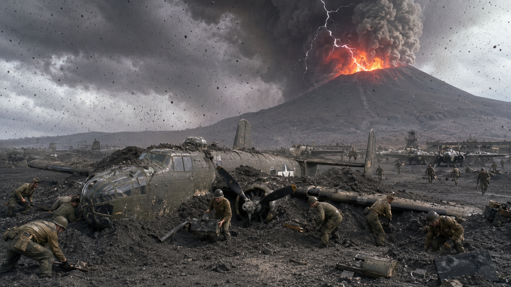 When Mount Vesuvius destroyed more US bombers than the Luftwaffe