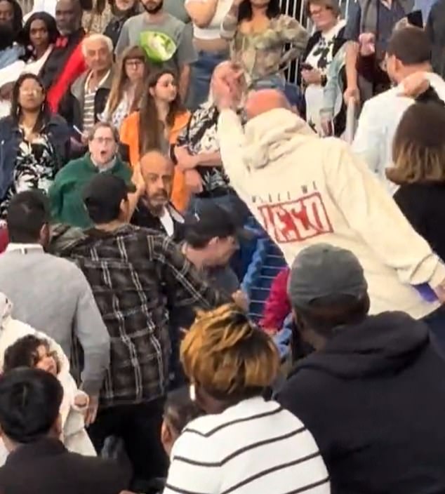 Graduation ceremony turns into a massive fist fight as two families ...