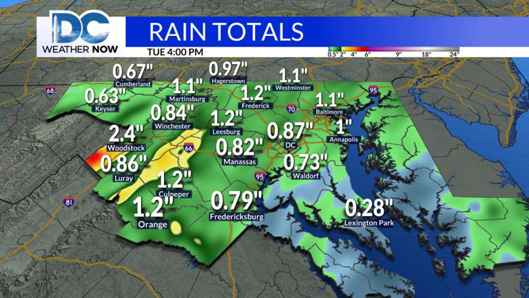 Plenty of clouds and showers this holiday weekend