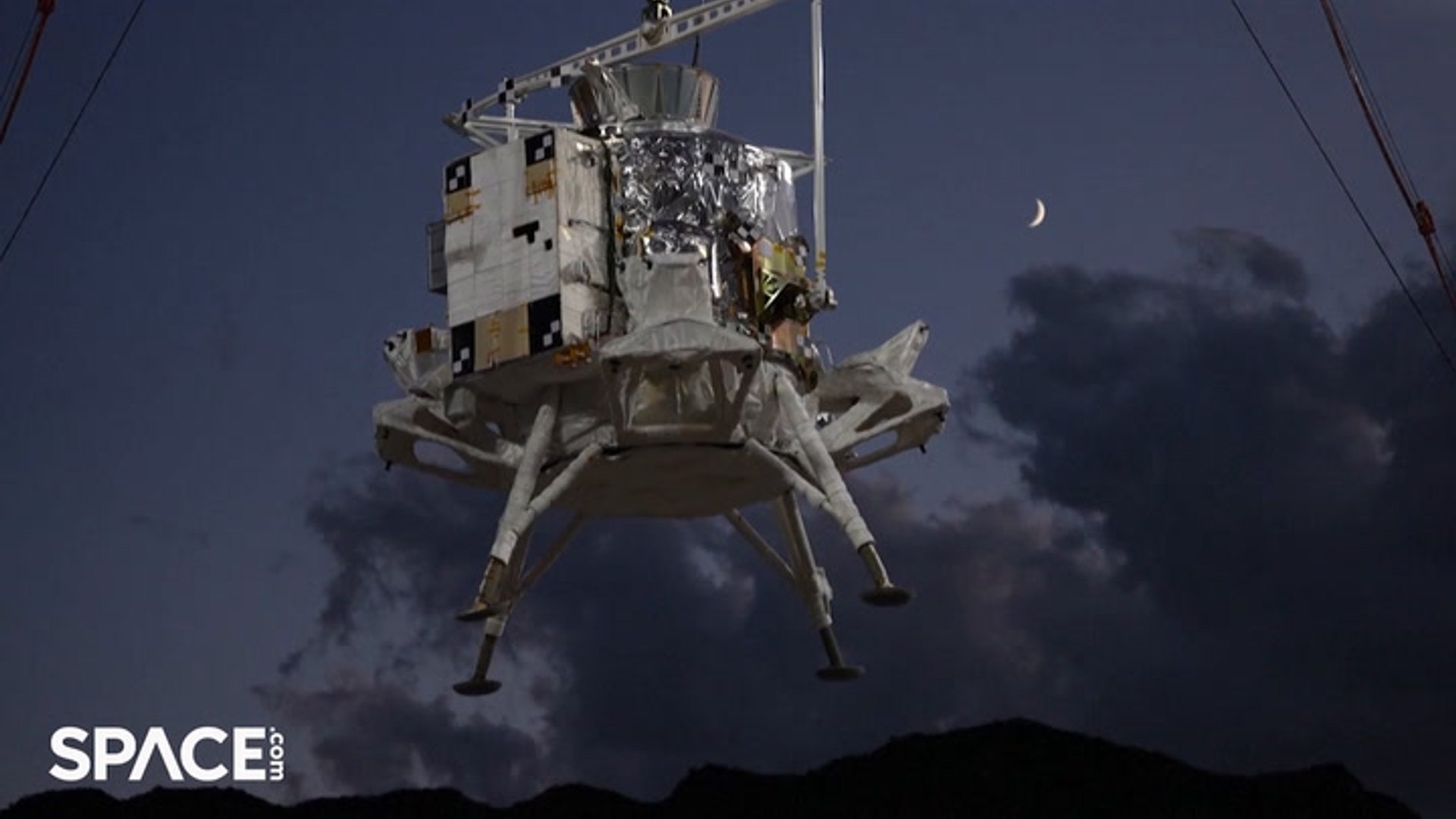 China's moon lander for crew run through touchdown and takeoff tests
