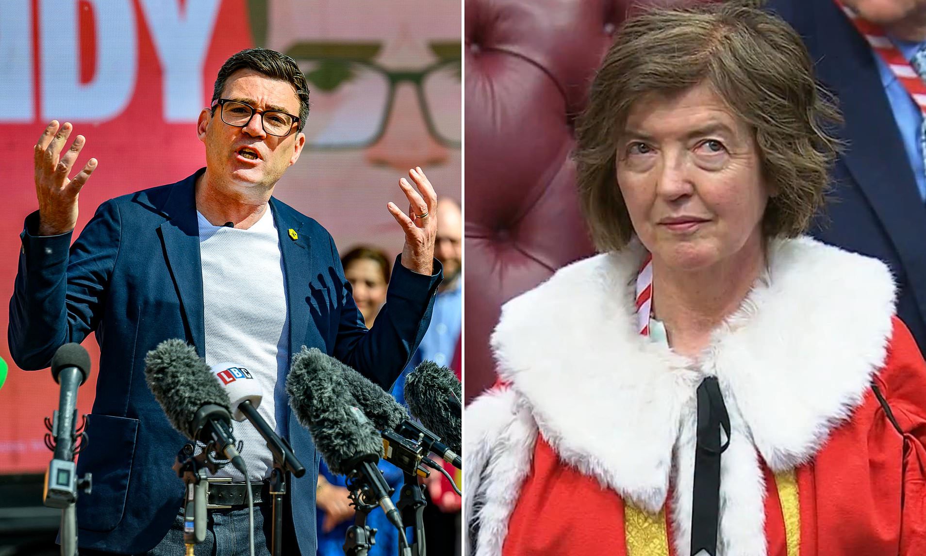 Look who's back! Starmer's ex-chief of staff Sue Gray joins team Burnham as key adviser