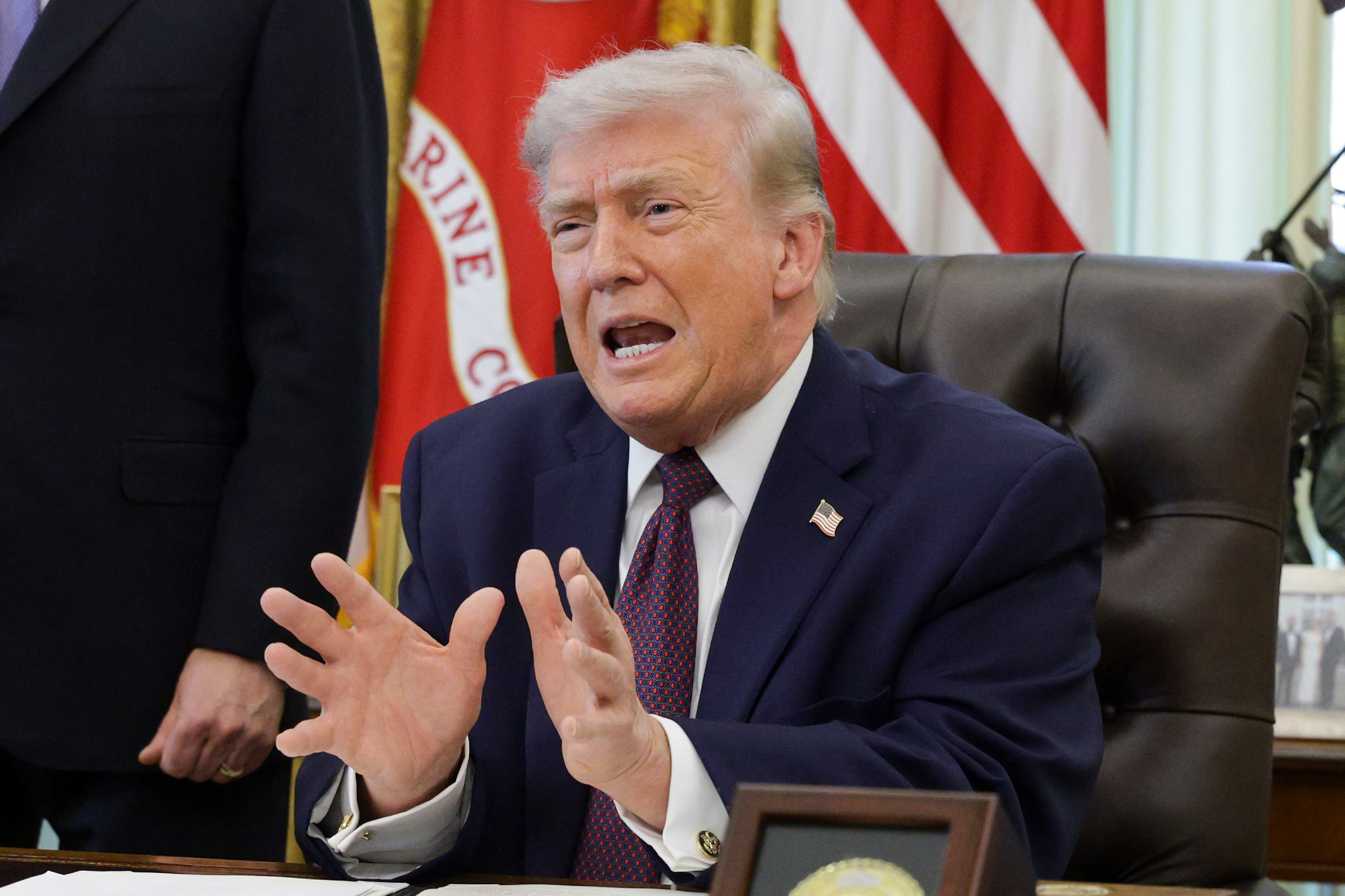 Trump says peace agreement "largely negotiated" to end war in Iran