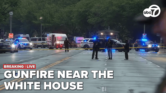 Gunman dead after exchange of gunfire with Secret Service near White House