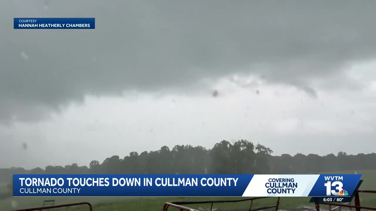 National Weather Service confirms touchdown of EF1 tornado in Cullman ...