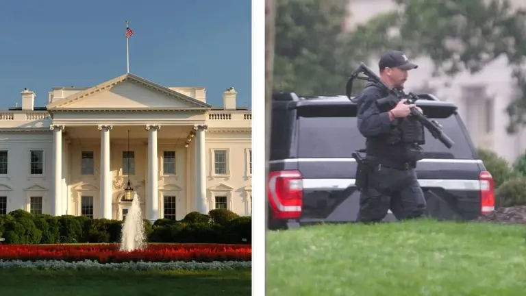 Gunman opens fire near White House, 'taken down' by Secret Service
