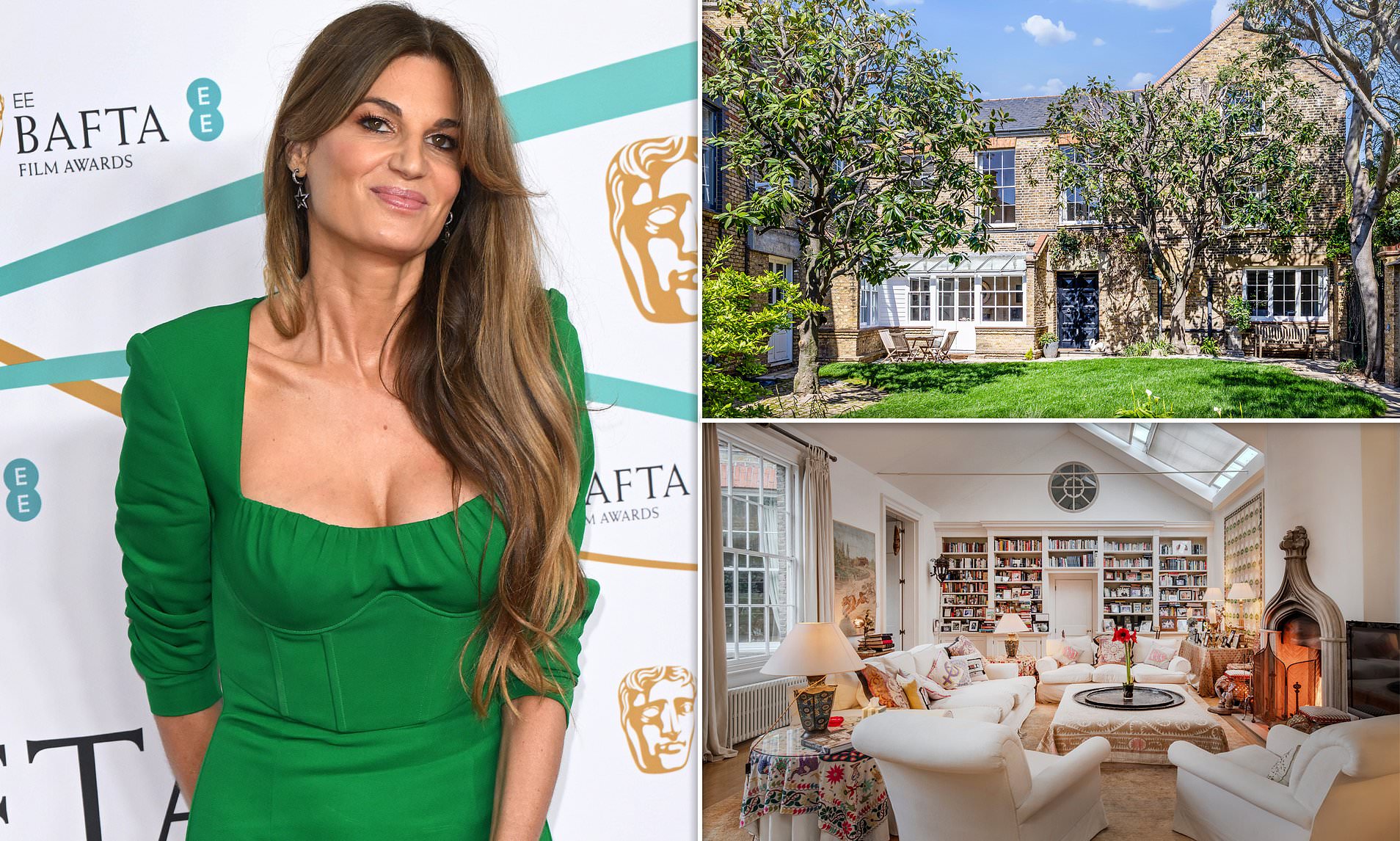 Jemima Goldsmith fends off 'empty nest syndrome' by putting £6.5m West London mansion up for sale