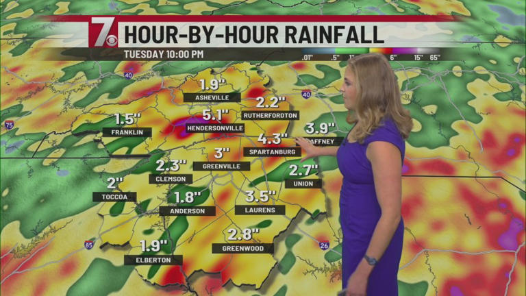 Shower and storm activity continues through Memorial Day weekend
